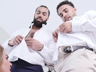 Lolly Dames' crazy dual intrusion with rimming