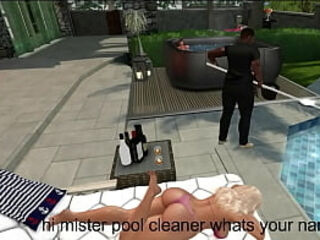 Pool cleaner hardcore