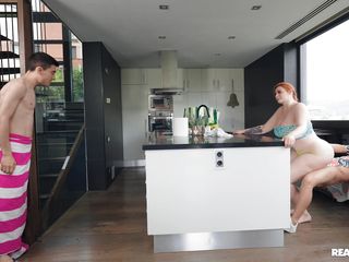 Lush Ginger ultra-cutie Dicked Down By Her Neighbor