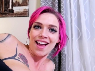 Big tits emo milf Anna Bell Peaks craves dick in ass