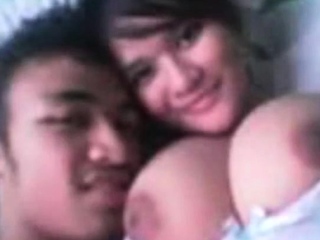 Big-Titted Indonesian Amateur Adult Video