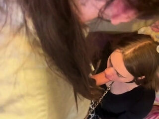 Big Cock Surprise for a Horny MILF Gamer, 46th Blowjob Chall