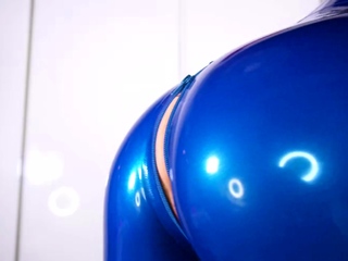 Spandex fuckslut solo assfucking onanism