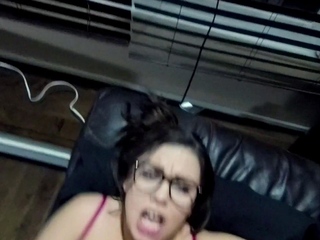 Black-haired enjoy xxx doggy style romp