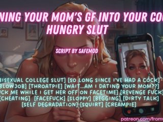 Turning Your Mom's girlfriend Into Your spunk-pump greedy bitch ❘ glamour Audio Roleplay