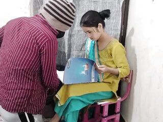 Tution professor ko ghori bna kar choda