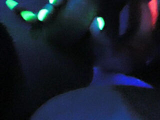 Closeup blow-job