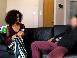 Big Ass Ebony MILF Pussy Railed Hard POV