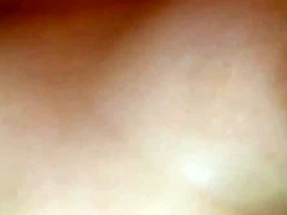 Hairy Pussy Gaped and Filled with Cum by Amateur Small-Tit M