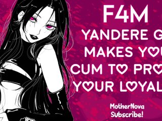 Yandere girlfriend Makes You spunk to Prove Your dedication ASMR / Audio Only Roleplay