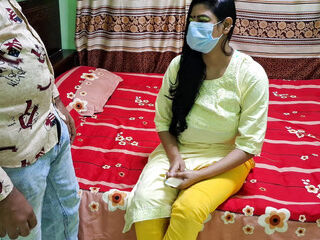Red-hot Desi Step stepsister creeps In - Bengali wish Gets filthy