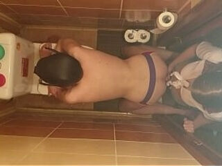 Beautiful girl strap on man amateur homemade