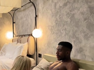 Blonde babe doggystyle with old dude