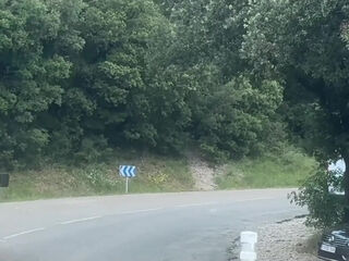 Sexy french lady enjoys their outdoor pounding on a small river shore