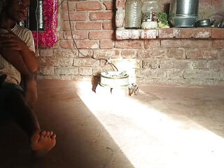 Glorious village bhabhi's fuck-fest movie heads viral Indian steaming Bhabhi