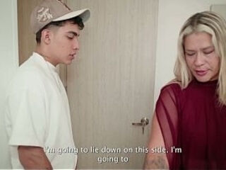 He shares a bed with his stepmother and unexpectedly gets turned on