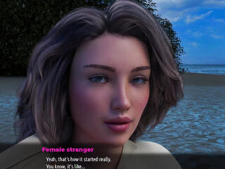 Breeze of enthusiasm by L7team - Beach romp with a Mysterious hotty 2