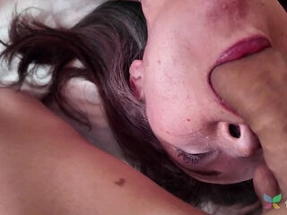 Making a mature Asian orgasm hard with a cock and vibrator