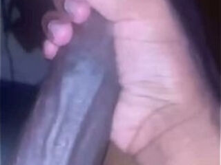 This 25 Year-Old BBC Is So Long I Can&rsquo_t Even Fit It In One Frame | Watch Me Jerk It All Off