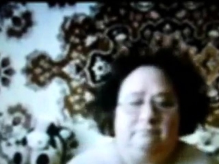 Elder Russian dame on cam! Fledgling movie!