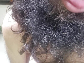Wooly displaying off for you. Engulf me!