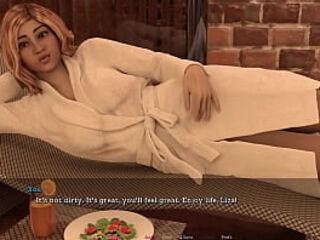 Step sister-in-lawly passion #28 - cherry Step sister-in-law demonstrates Her gigantic mammories in The Spa