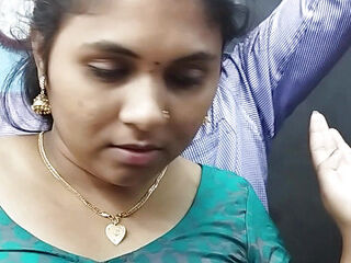 Kerala gal half saree removal and milk cans blow steaming romance