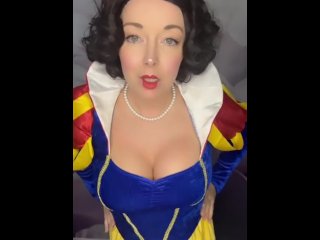 SNOW milky PARODY jack OFF command FOR ALL SEVEN DWARFS CFNM