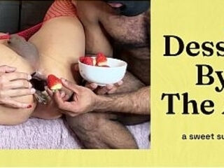 Strawberry Dessert With Pussy Flavor