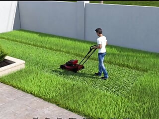 AWAM #24 Having someone cutting our grass then demonstrate him