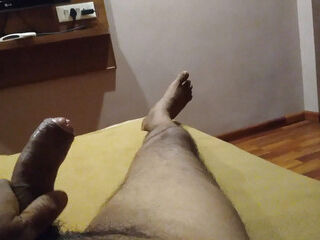 Onanism in motel Room-1