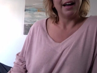 My GF's Curvy Busty Blonde Stepmother Decided To Try My Cock While My GF Was Not At Home