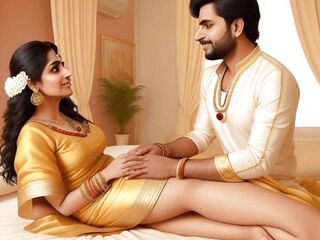 Indian man screwing step-sister in Law in bedroom