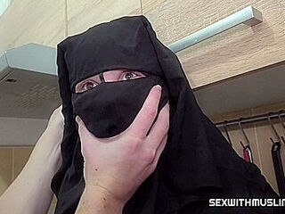 Jana - furry Muslim wifey Was penalized By stiff orgy
