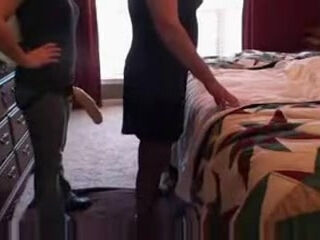 Pummeling spouse with a humungous cable on