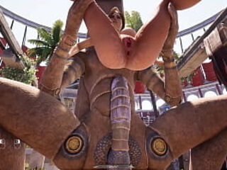 A big beef whistle against Lara Croft&#039_s cock-squeezing bum in an arena where 1,000 spectators are witnessing. 3 dimensional anime porn Game t