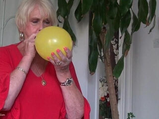 Inhaling Up Balloons - shine