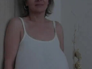 Older cougar with humungous saggy melons