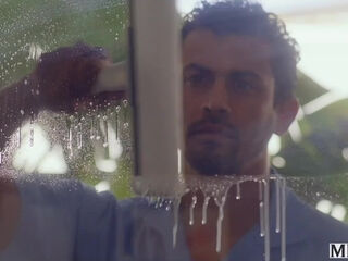 Redheaded Hoe Rides Big Latin Cock By The Pool