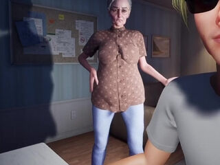 Stepgran found a way to get him off a computer three dimensional animated